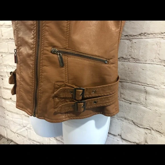 🎉HP🎉💥My Beloved🔥Juniors Moto Vest💥Measurements in Photos💥 - Picture 5 of 15